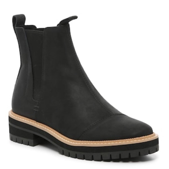 Toms Shoes - Tom’s Dakota Chelsea boot in black leather